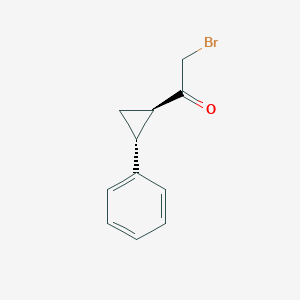 1beta-(Bromoacetyl)-2alpha-phenylcyclopropane