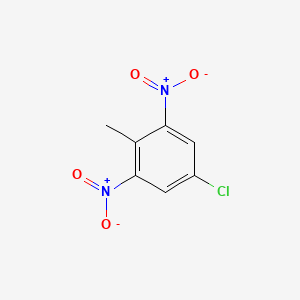 molecular formula C7H5ClN2O4 B2416740 4-Chloro-2,6-dinitrotoluene CAS No. 35572-79-3