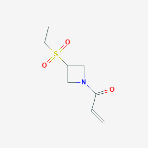 1-[3-(Ethanesulfonyl)azetidin-1-yl]prop-2-en-1-one
