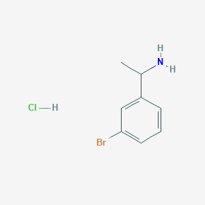 molecular formula C8H11BrClN B2416893 1-(3-溴苯基)乙胺盐酸盐 CAS No. 90151-46-5