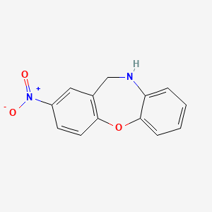 2-Nitro-10,11-dihydrodibenzo[b,f][1,4]oxazepine