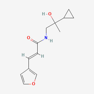 (E)-N-(2-cyclopropyl-2-hydroxypropyl)-3-(furan-3-yl)acrylamide