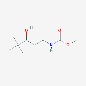 Methyl (3-hydroxy-4,4-dimethylpentyl)carbamate