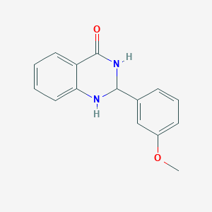 2-(3-methoxyphenyl)-2,3-dihydro-1H-quinazolin-4-one