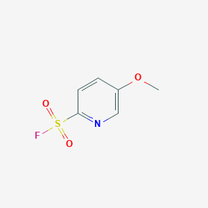 molecular formula C6H6FNO3S B2417189 5-Methoxypyridine-2-sulfonyl fluoride CAS No. 2228456-95-7