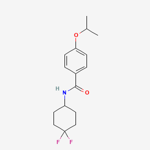 N-(4,4-difluorocyclohexyl)-4-isopropoxybenzamide