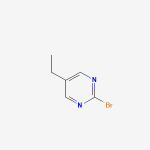 molecular formula C6H7BrN2 B2417337 2-溴-5-乙基嘧啶 CAS No. 850197-55-6