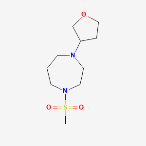 1-(Methylsulfonyl)-4-(tetrahydrofuran-3-yl)-1,4-diazepane
