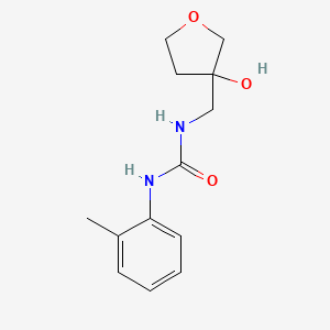 1-((3-Hydroxytetrahydrofuran-3-yl)methyl)-3-(o-tolyl)urea