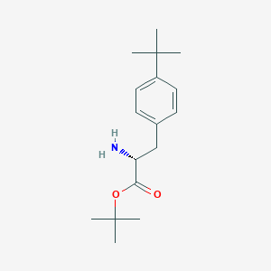 Tert-butyl (2R)-2-amino-3-(4-tert-butylphenyl)propanoate