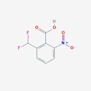 2-(Difluoromethyl)-6-nitrobenzoic acid