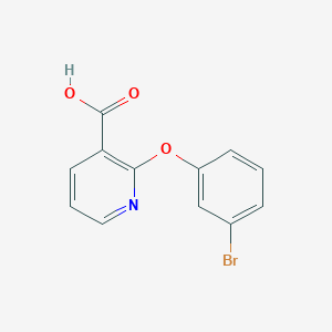 molecular formula C12H8BrNO3 B2417492 2-(3-溴苯氧基)吡啶-3-羧酸 CAS No. 83164-82-3