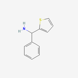 molecular formula C11H11NS B2417498 Phenyl(thiophen-2-yl)methanamine CAS No. 5693-42-5