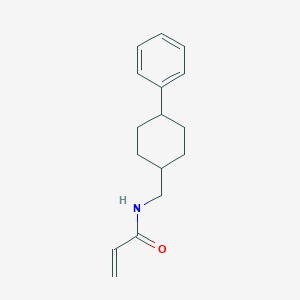 N-[(4-Phenylcyclohexyl)methyl]prop-2-enamide