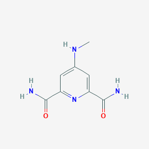 4-(Methylamino)pyridine-2,6-dicarboxamide