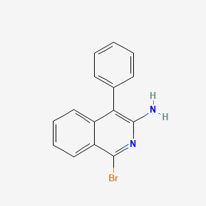1-Bromo-4-phenylisoquinolin-3-amine