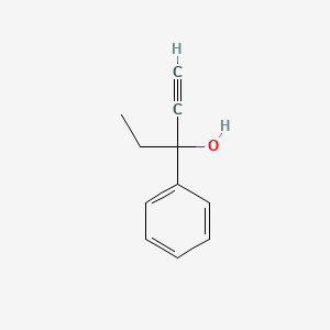 molecular formula C11H12O B2417678 3-Phenylpent-1-yn-3-ol CAS No. 6712-31-8; 88445-07-2