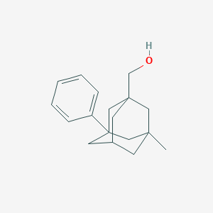 molecular formula C18H24O B241778 (3-Methyl-5-phenyl-1-adamantyl)methanol 
