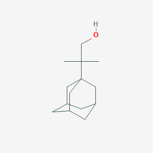 molecular formula C14H24O B241779 2-(1-Adamantyl)-2-methylpropan-1-ol 