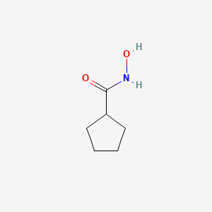 molecular formula C6H11NO2 B2417809 N-hydroxycyclopentanecarboxamide CAS No. 64214-51-3