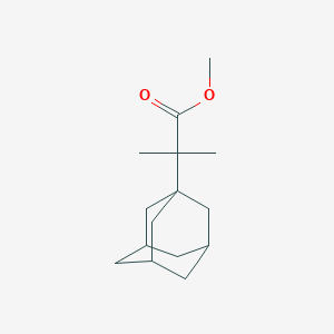 molecular formula C15H24O2 B241781 Methyl 2-(1-adamantyl)-2-methylpropanoate 
