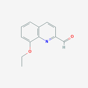 molecular formula C12H11NO2 B2417837 8-乙氧基喹啉-2-甲醛 CAS No. 832683-25-7