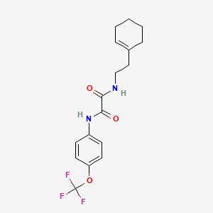 N1-(2-(cyclohex-1-en-1-yl)ethyl)-N2-(4-(trifluoromethoxy)phenyl)oxalamide