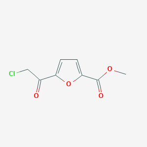 molecular formula C8H7ClO4 B2417993 Methyl 5-(2-chloroacetyl)furan-2-carboxylate CAS No. 1399661-43-8