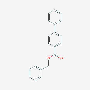 molecular formula C20H16O2 B241804 Benzyl [1,1'-biphenyl]-4-carboxylate 
