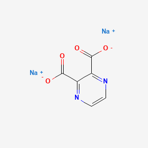 molecular formula C6H2N2Na2O4 B2418140 Sodium pyrazine-2,3-dicarboxylate CAS No. 61693-22-9