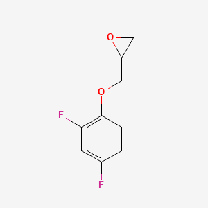 B2418181 2-[(2,4-Difluorophenoxy)methyl]oxirane CAS No. 169286-61-7