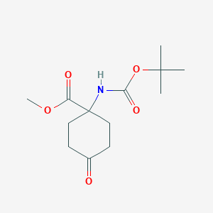 Methyl 1-((tert-butoxycarbonyl)amino)-4-oxocyclohexanecarboxylate