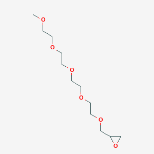 molecular formula C12H24O6 B2418423 （3,6,9,12-四氧杂十三烷-1-基）缩水甘油醚 CAS No. 73692-52-1