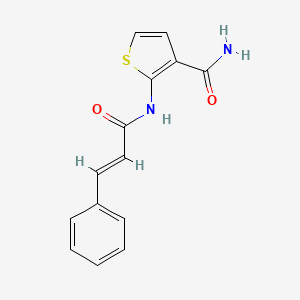 2-Cinnamamidothiophene-3-carboxamide