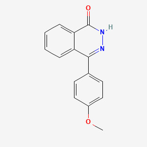 B2418558 4-(4-Methoxyphenyl)phthalazin-1(2h)-one CAS No. 57353-93-2; 57797-97-4