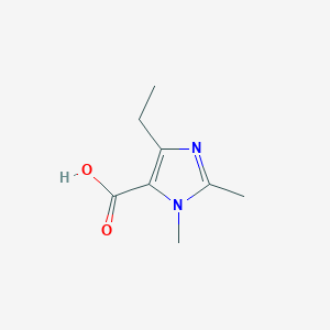 5-Ethyl-2,3-dimethylimidazole-4-carboxylic acid