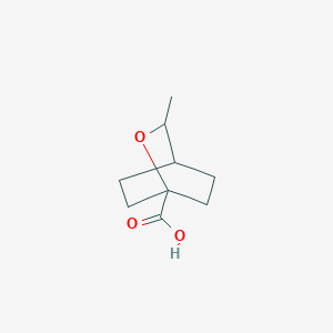 3-Methyl-2-oxabicyclo[2.2.2]octane-1-carboxylic acid