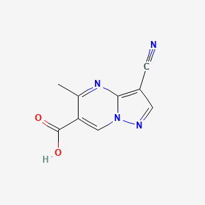 3-Cyano-5-methylpyrazolo[1,5-a]pyrimidine-6-carboxylic acid