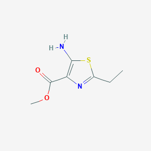Methyl 5-amino-2-ethyl-1,3-thiazole-4-carboxylate