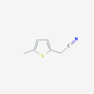 molecular formula C7H7NS B2418722 2-(5-Methylthiophen-2-yl)acetonitrile CAS No. 113867-94-0