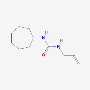 molecular formula C11H20N2O B2418751 1-Allyl-3-cycloheptylurea CAS No. 1909162-16-8