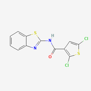 N-(benzo[d]thiazol-2-yl)-2,5-dichlorothiophene-3-carboxamide