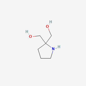 [2-(Hydroxymethyl)pyrrolidin-2-yl]methanol