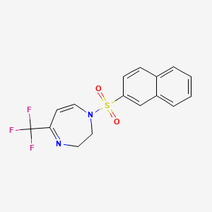 1-(2-naphthylsulfonyl)-5-(trifluoromethyl)-2,3-dihydro-1H-1,4-diazepine