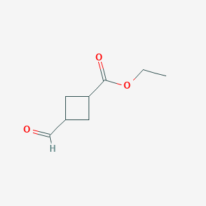 Ethyl 3-formylcyclobutane-1-carboxylate