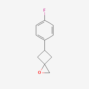 5-(4-Fluorophenyl)-1-oxaspiro[2.3]hexane