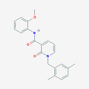 1-(2,5-dimethylbenzyl)-N-(2-methoxyphenyl)-2-oxo-1,2-dihydropyridine-3-carboxamide