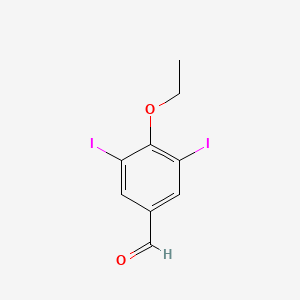 4-Ethoxy-3,5-diiodobenzaldehyde