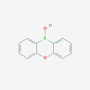 molecular formula C12H9BO2 B2418930 10H-二苯并[b,e][1,4]恶硼杂环-10-醇 CAS No. 19014-28-9