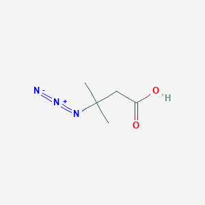 3-Azido-3-methylbutanoic acid